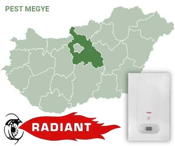 radiant szervizek Pest megyében